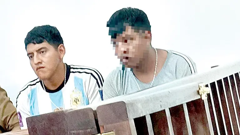 Tito (izquierda) e Israel Zapata (derecha), el primero fue sentenciado a 30 a&ntilde;os y el segundo fue absuelto./ CORTES&Iacute;A