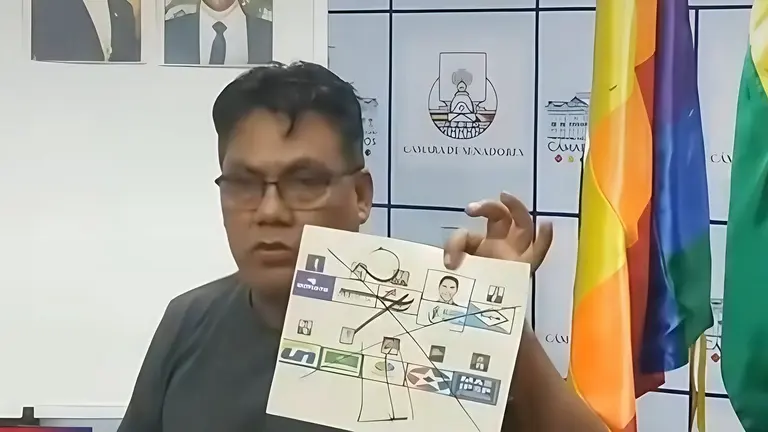 El diputado &ldquo;evista&rdquo;, H&eacute;ctor Arce, adelanta c&oacute;mo votar&aacute; en las pr&oacute;ximas elecciones del 17 de agosto. CAPTURA DE PANTALLA