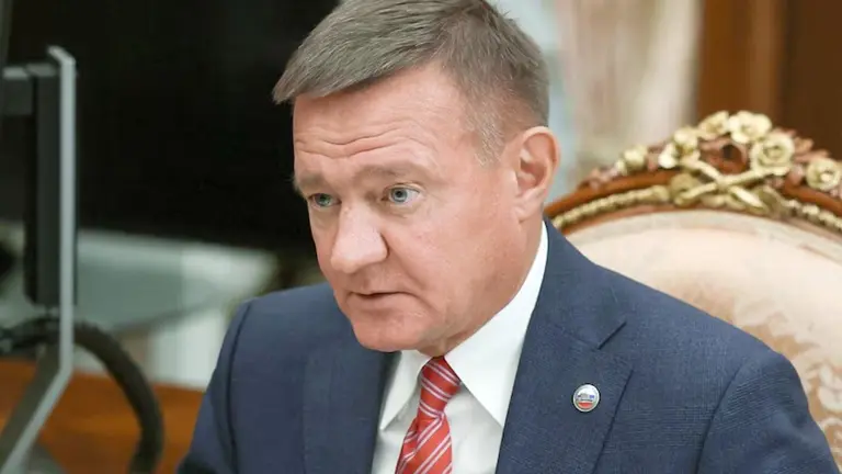 El exministro de Transporte ruso, Roman Starovoit./ BBCMUNDO