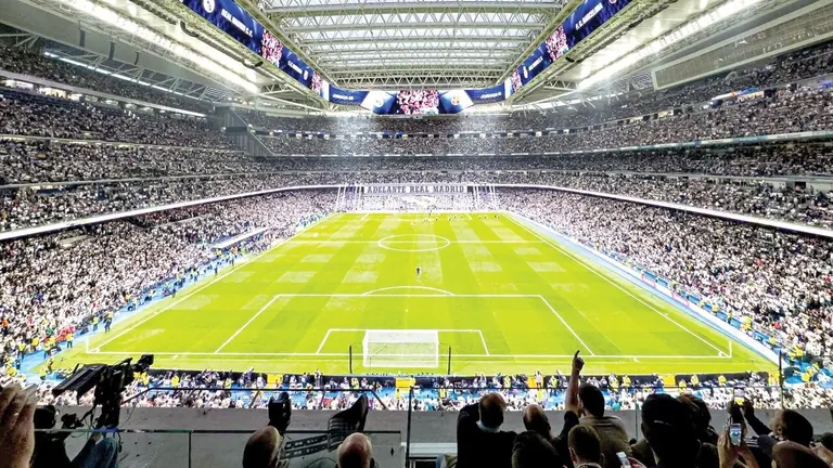 Estadio Santiago Bernabéu en Madrid, España. / FACEBOOK REAL MADRID
