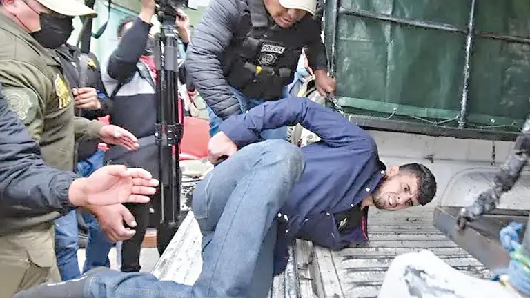 Felipe Edvaldo Meneses, el brasileño que escapó de Chonchocoro. / APG