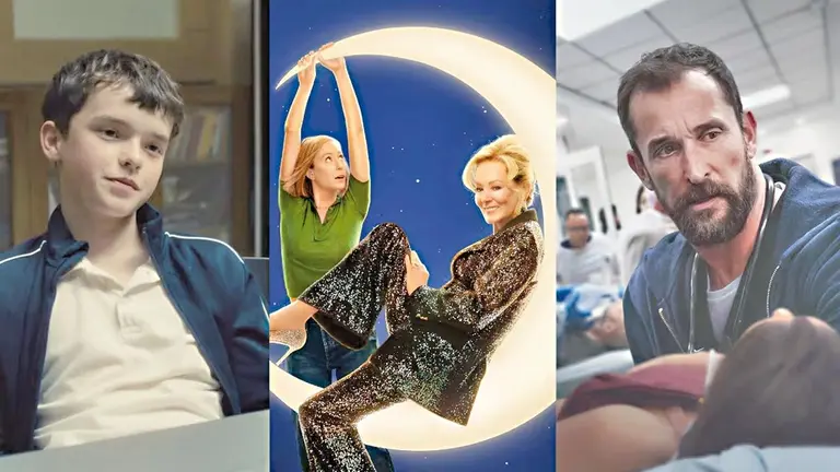 'Adolescencia', 'Hacks' y 'The Pitt' son tres de las series m&aacute;s nominadas a los premios Emmy./ COMPOSICI&Oacute;N EL PA&Iacute;S