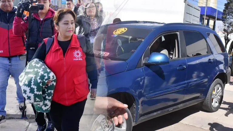 Tras m&aacute;s de cuatro horas de prestar sus declaraciones, Ruth Nina fue trasladada a la FELCC con una orden de aprehensi&oacute;n. COPOSICI&Oacute;N OPINI&Oacute;N