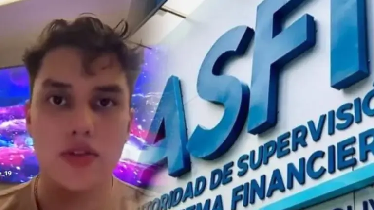 El tiktoker dedicado a las finanzas y critomonedas, Juan Carlos Villafuerte, (d) fue aprehendido a denuncia de la ASFI (d). COMPOSICI&Oacute;N OPINI&Oacute;N