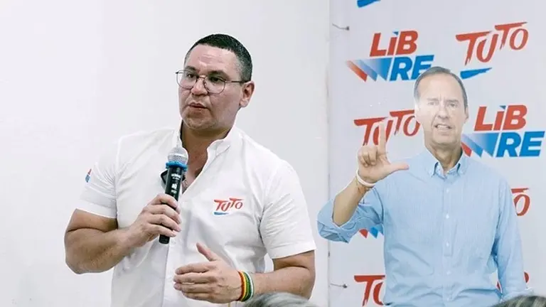Tomás Monasterio, el exvocero de la Alianza Libre./ URGENTE.BO