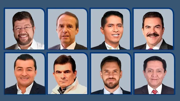 Candidatos en carrera presidencial. COMPOSICI&Oacute;N  OPINI&Oacute;N
