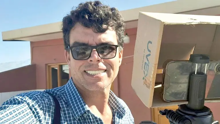 Víctor Hugo Núñez del Prado, candidato a la vicepresidencia por ADN. / FACEBOOK-ADN