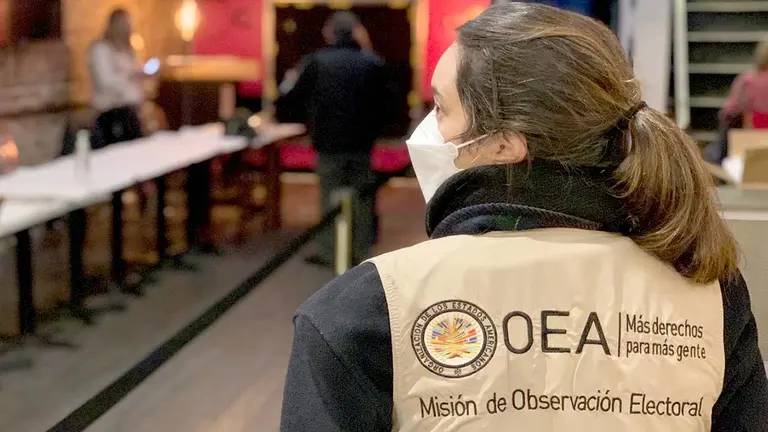 Una pasada Misión de Observación Electoral de la OEA en el país./ OEA