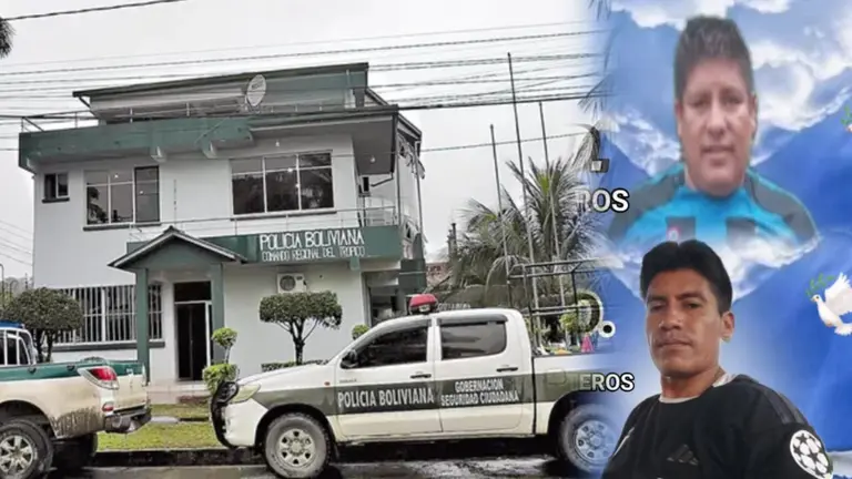 Imagen compuesta que muestra el comando regional del Tr&oacute;pico y, a la derecha, los rostros de los hermanos Arturo y Donato. OPINI&Oacute;N