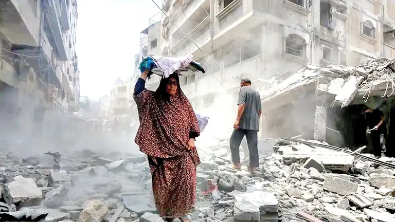 La Franja de Gaza ha sufrido devastación por los ataques de Israel./ ARCHIVO
