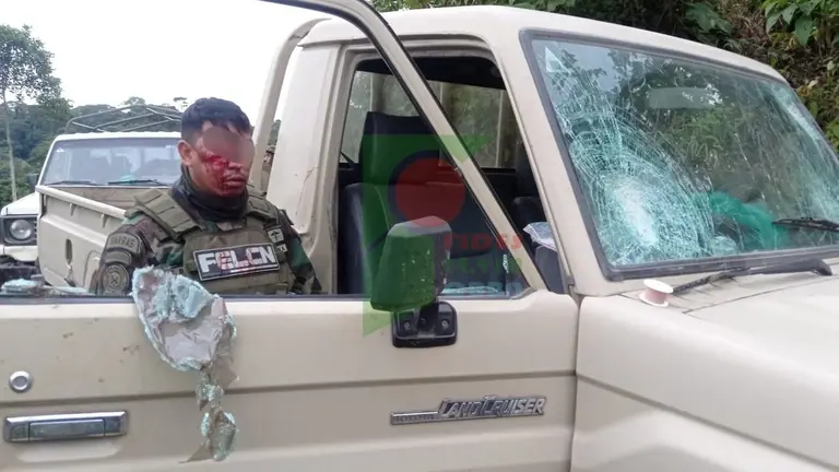 Emboscada en Villa Tunari deja polic&iacute;as heridos tras destrucci&oacute;n de f&aacute;bricas de coca&iacute;na. ABI