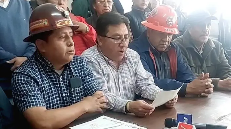 Dirigentes de la COB se pronuncian sobre las elecciones nacionales. CAPTURA DE PANTALLA