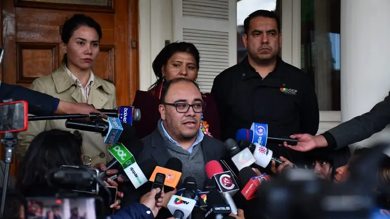 El vocal del TSE, Gustavo &Aacute;vila. APG