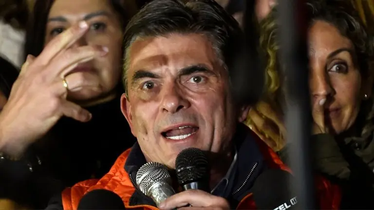 El candidato presidencial Rodrigo Paz. PERFIL