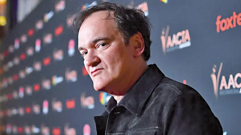 Quentin Tarantino, una leyenda del cine contempor&aacute;neo./ GQ