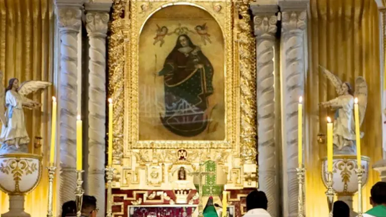 El Santuario de Nuestra Señora del Socavón./ OXIGENO.BO