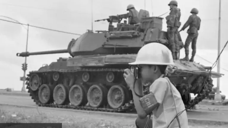 Era Lo Manh Hung o "Jimmy", el ni&ntilde;o que fotografi&oacute; la Guerra de Vietnam. GETTY IMAGES-CAPTURA DE PANTALLA