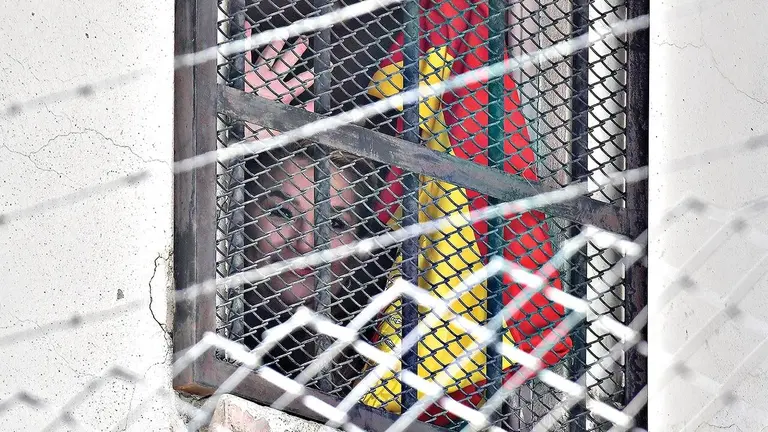 Jeanine &Aacute;&ntilde;ez, en la c&aacute;rcel./ APG