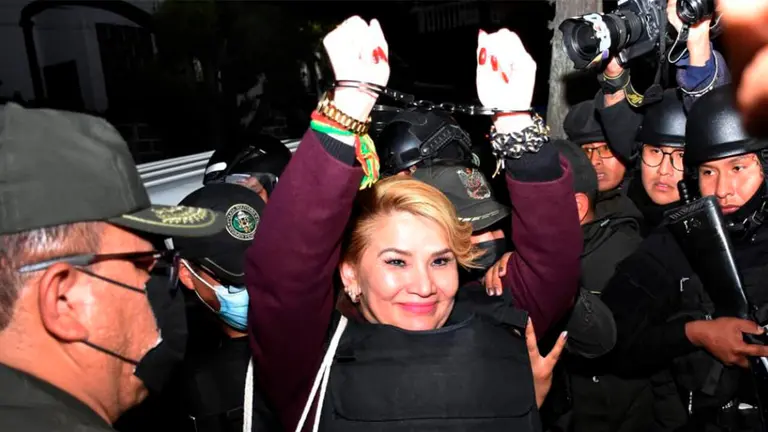 La expresidenta Jeanine &Aacute;&ntilde;ez./ APG