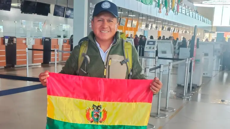 El representante nacional, rumbo al torneo internacional. HUGO AYAVIRI