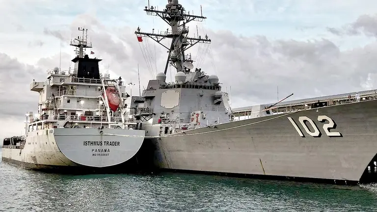 Buques de guerra y militares de Estados Unidos se encuentran cerca de Venezuela./ EL COMERCIO-PERU