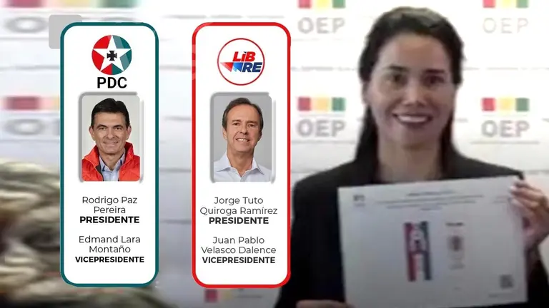 Papeleta de sufragio rumbo al balotaje del 19 de octubre. COMPOSICI&Oacute;N OPINI&Oacute;N