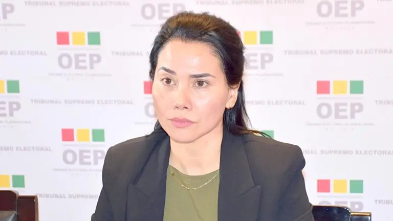 La vocal Yajaira San Mart&iacute;n fue designada como presidenta interina del &Oacute;rgano Electoral./ TSE