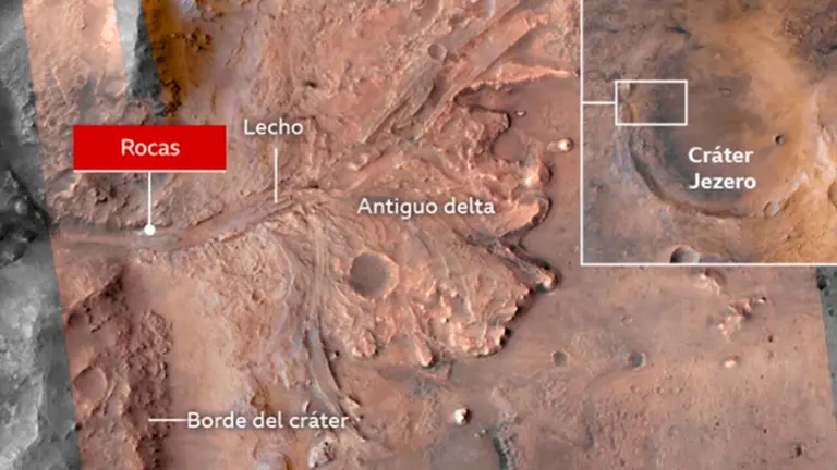 Mapa ilustrativo sobre el hallazgo. TOMADA DE BBC