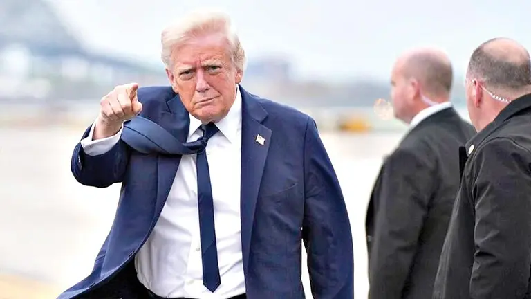 El presidente de Estados Unidos, Donald Trump./ LOS ANGELES TIMES