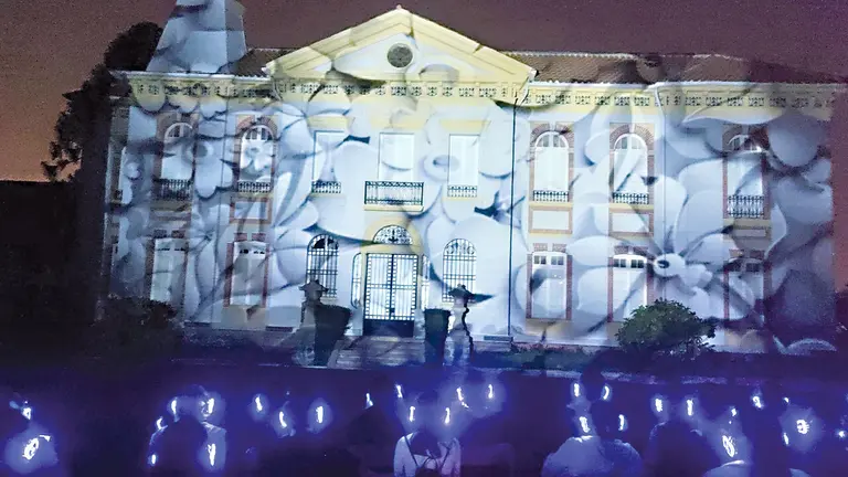 : Una fechada de Villa Albina, en un evento anterior de &lsquo;El palacio suena&rsquo;./FB FUNDACI&Oacute;N PATI&Ntilde;O