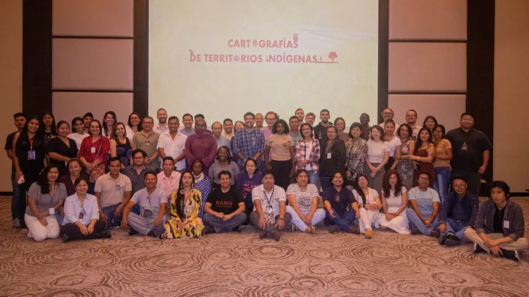 Participantes del Seminario Internacional sobre Pr&aacute;cticas de Mapeo Ind&iacute;gena. CENDA