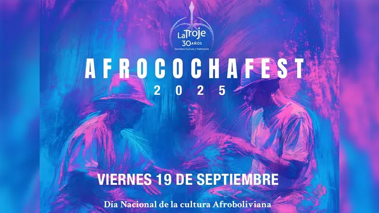 Afiche del Afrocochafest 2025. LA TROJE