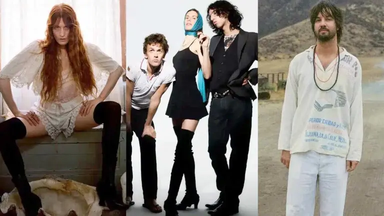 Florence + The Machine / Bar Italia (Foto: 
@rankinarchive) / Tame Impala./ INDIE HOY