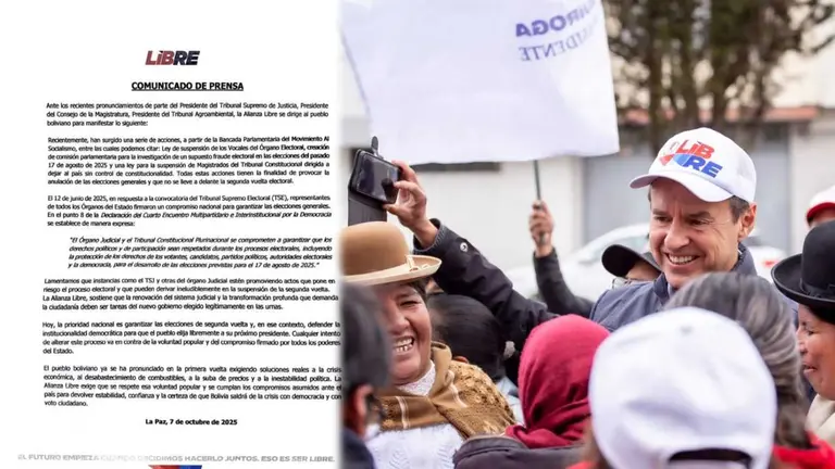 Comunicado de la Alianza Libre, tras la postura del &Oacute;rgano Judicial sobre la solicitud de renuncia de los &lsquo;autoprorrogados&rdquo;. COMPOSICI&Oacute;N OPINI&Oacute;N