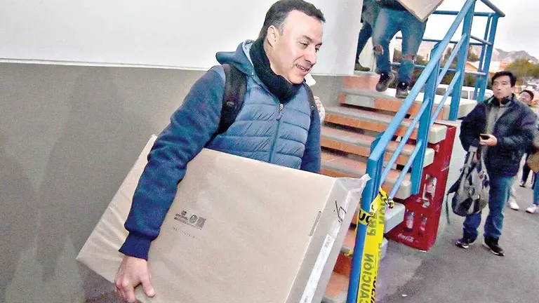 Material electoral, mismo que es enviado a todas las regiones del pa&iacute;s./ ARCHIVO