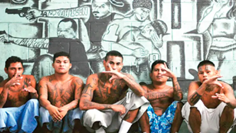 Foto referencial sobre la banda criminal Barrio 18