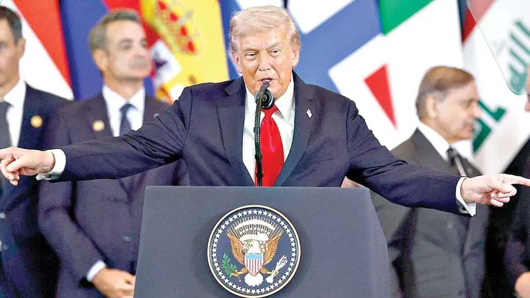 El presidente de EEUU, Donald Trump, en una fotograf&iacute;a de archivo./ RTV.ES
