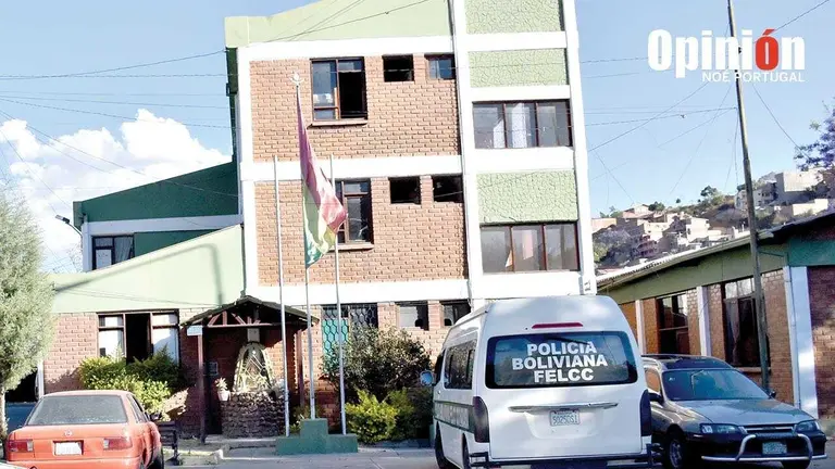 Predios de la FELCC de Cochabamba./ OPINI&Oacute;N