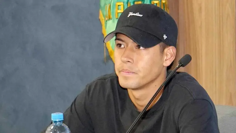 Ramiro Vaca, en conferencia de prensa./ APG