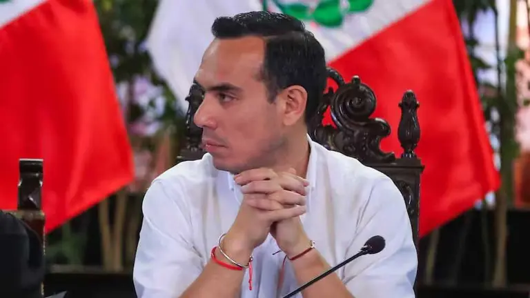 El presidente de Per&uacute;, Jos&eacute; Jer&iacute;. INFOBAE