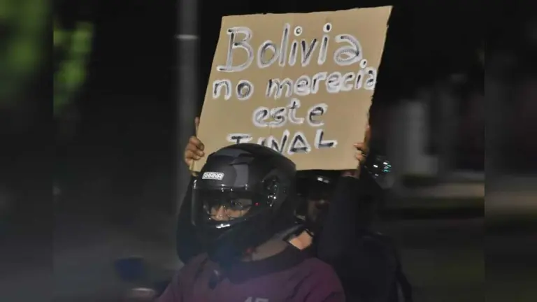 Protestas en la zona norte de Cochabamba, tras la victoria del PDC/ DICO SOL&Iacute;S