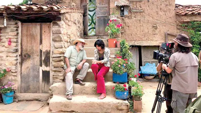 Imagen del rodaje de la pel&iacute;cula boliviana &lsquo;La Casa del Sur&rsquo;, que abri&oacute; la muestra./ ARCHIVO