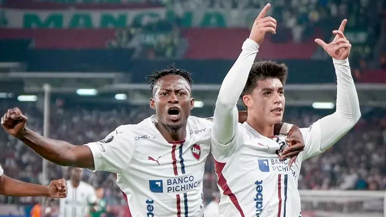 Gabriel Villamil, la figura y héroe de Liga de Quito./ LIGA DEPORTIVA UNIVERSITARIA