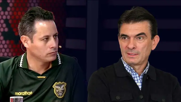 Edmand Lara (i) y Rodrigo Paz (d). COMPOSICI&Oacute;N OPINI&Oacute;N
