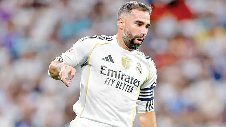 Dani Carvajal, figura del Real Madrid./ REAL MADRID CF