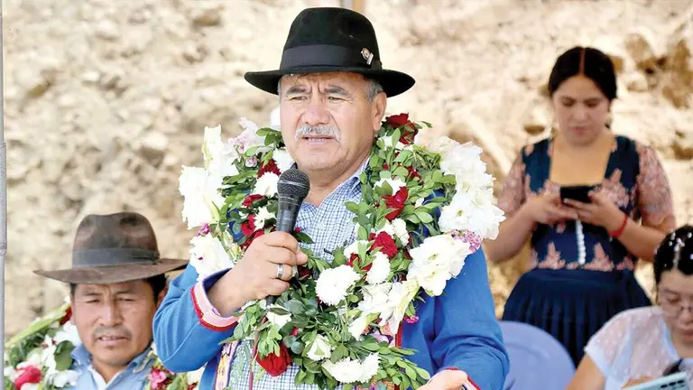 El gobernador de Cochabamba, Humberto S&aacute;nchez./ GOBERNACI&Oacute;N