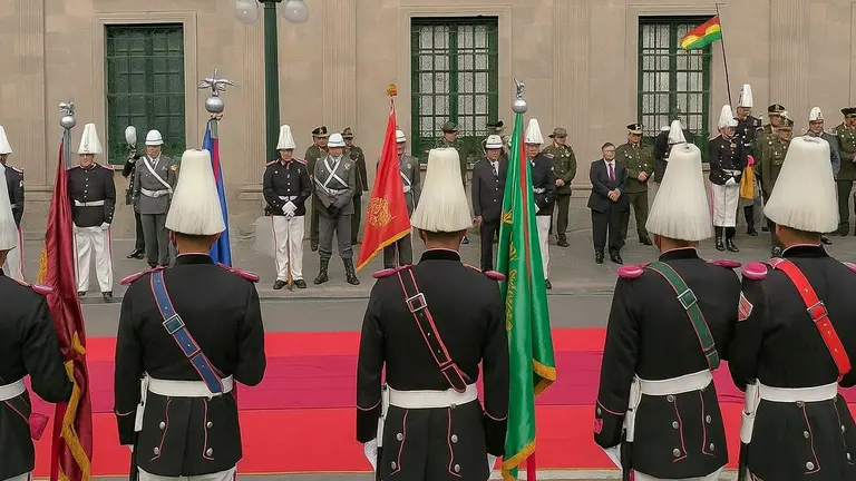 A minutos de la posesi&oacute;n del presidente y vicepresidente electo. INFOBO