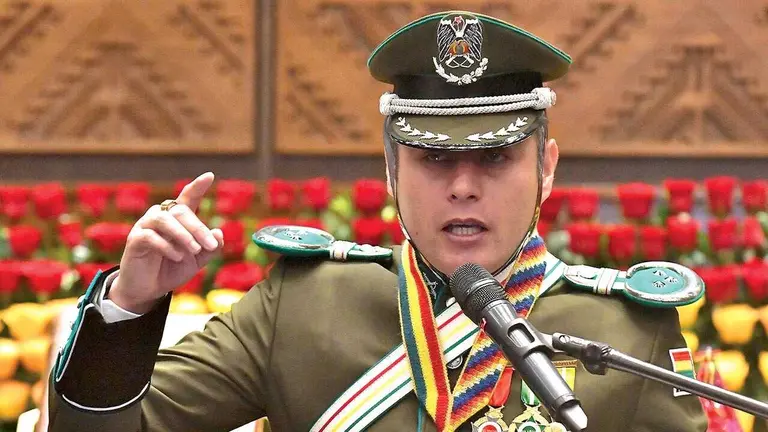 El vicepresidente de Bolivia, Edmand Lara. / APG