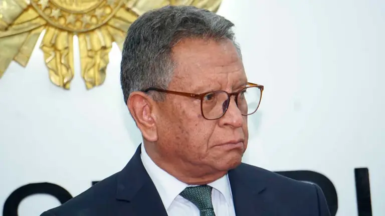 Marco Antonio Oviedo, ministro de Gobierno. APG