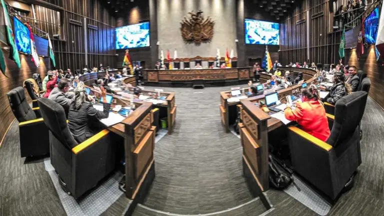 Sesi&oacute;n de la C&aacute;mara de Senadores. C&Aacute;MARA DE SENADORES